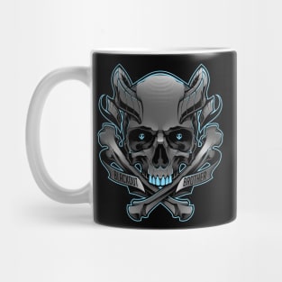 Blackout Skull Mug